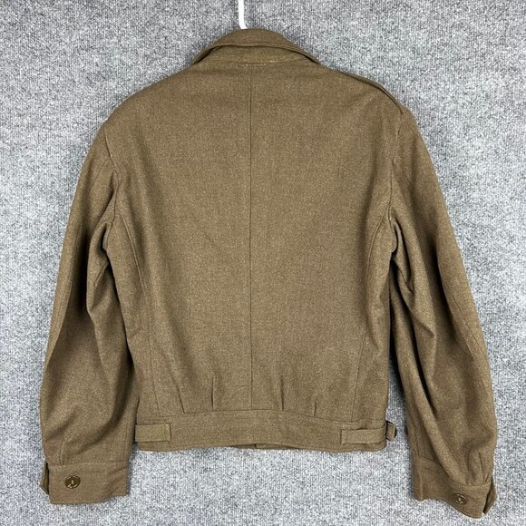 World War II U.S. 47th Infantry Division Army Military Wool Field Jacket 1944 38 - Picture 3 of 11